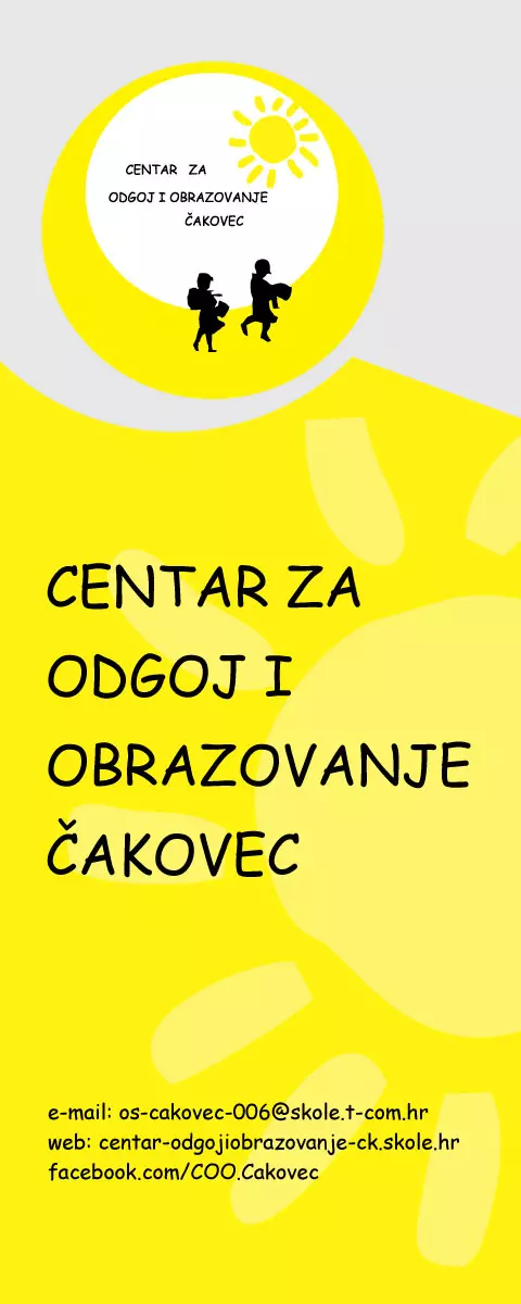 CENTAR ZA ODGOJ I OBRAZOVANJE ČAKOVEC