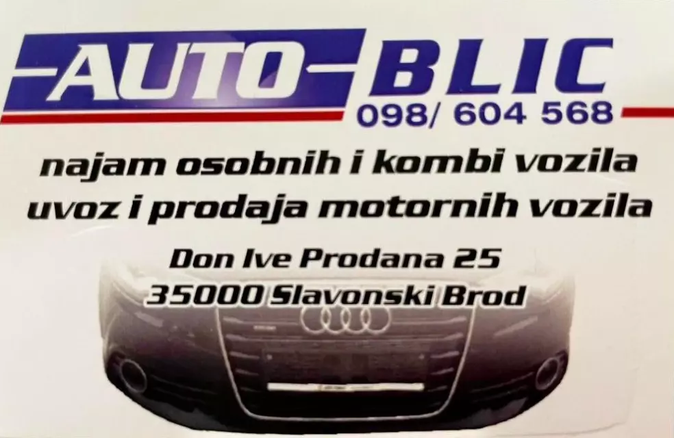 RENT A CAR BILIĆ