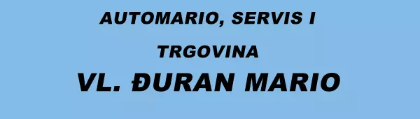 AUTOMARIO, SERVIS I TRGOVINA, VL. ÐURAN MARIO