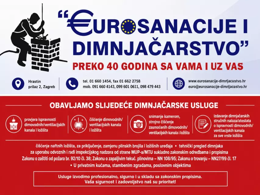 EURO-SANACIJE I DIMNJAČARSTVO d.o.o.