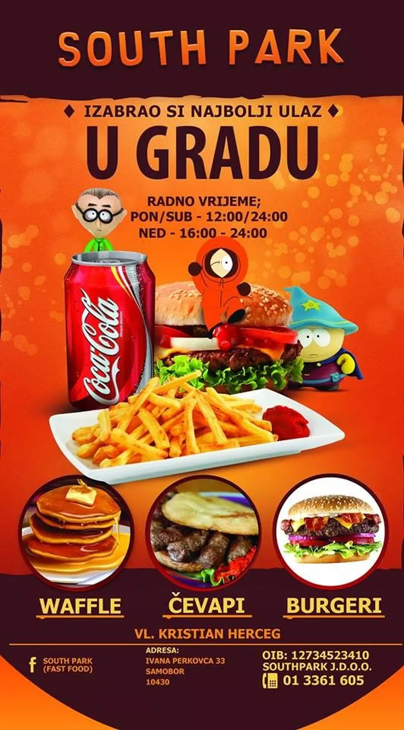 FAST FOOD SOUTH PARK