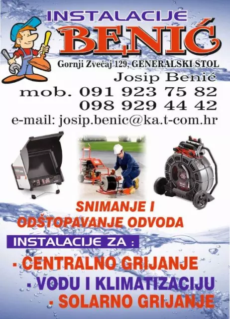 INSTALACIJE BENIĆ, vl. Josip Benić