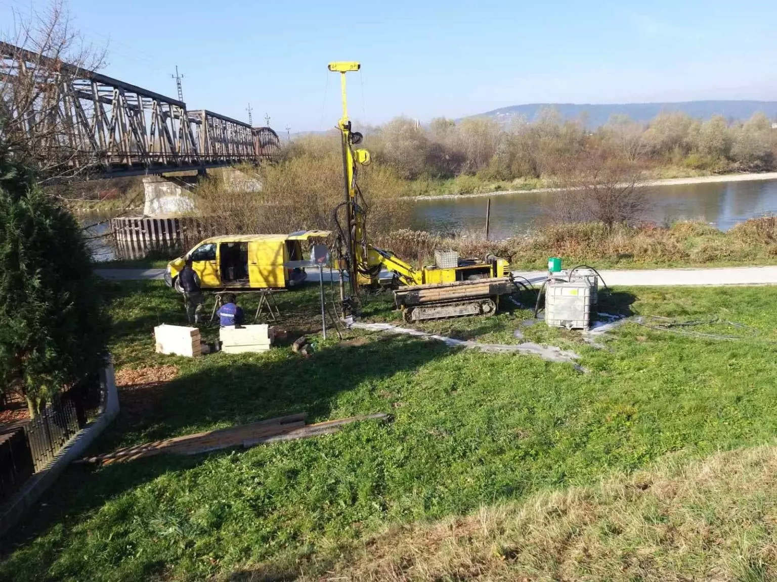 Ispitivanje tla i istražno bušenje, geodezija Istražno bušenje i ispitivanje tla Hrvatska, Šibensko-kninska županija