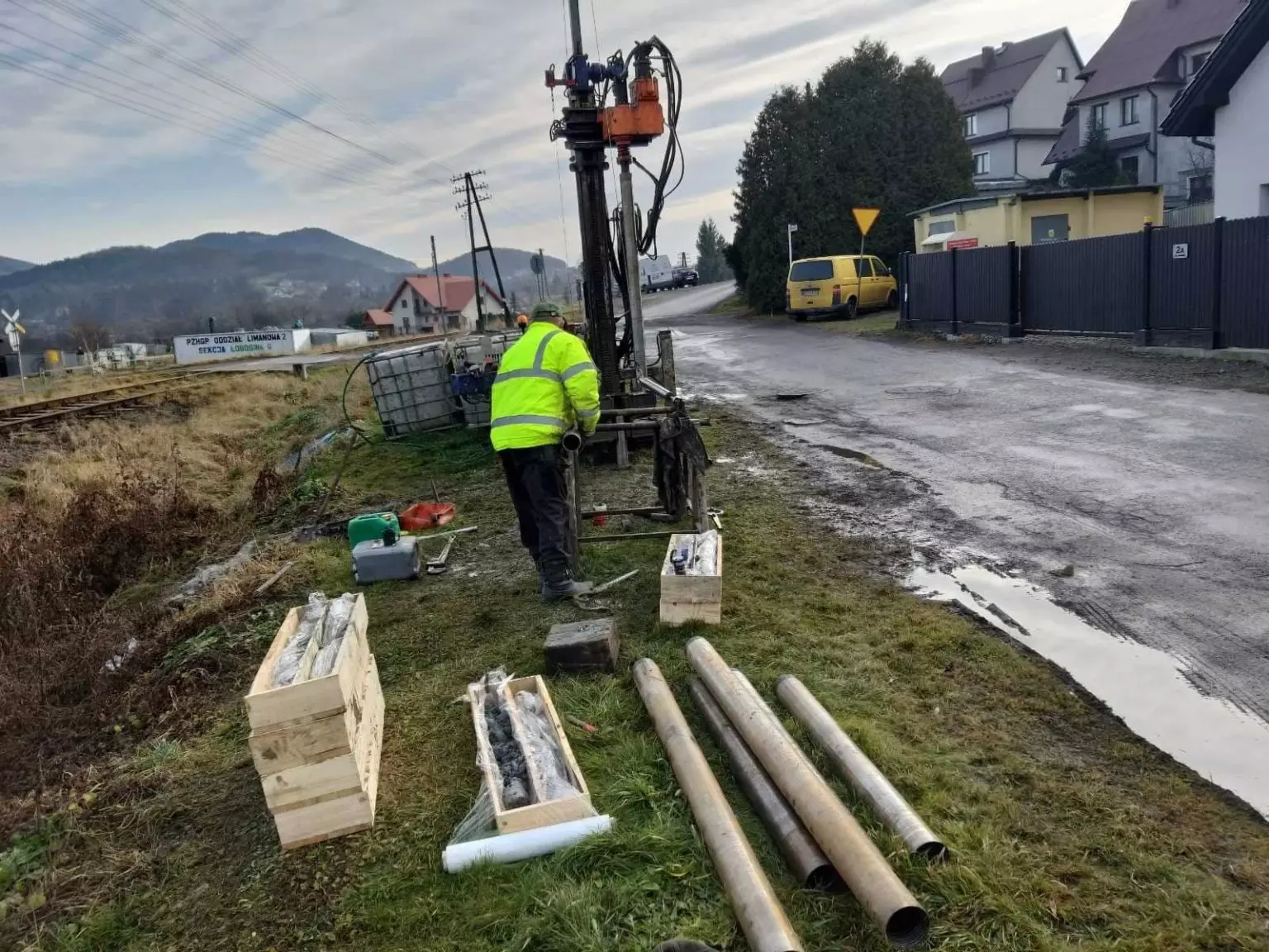 Istražno bušenje i ispitivanje tla, geodezija Istražno bušenje i ispitivanje tla Hrvatska, Šibensko-kninska