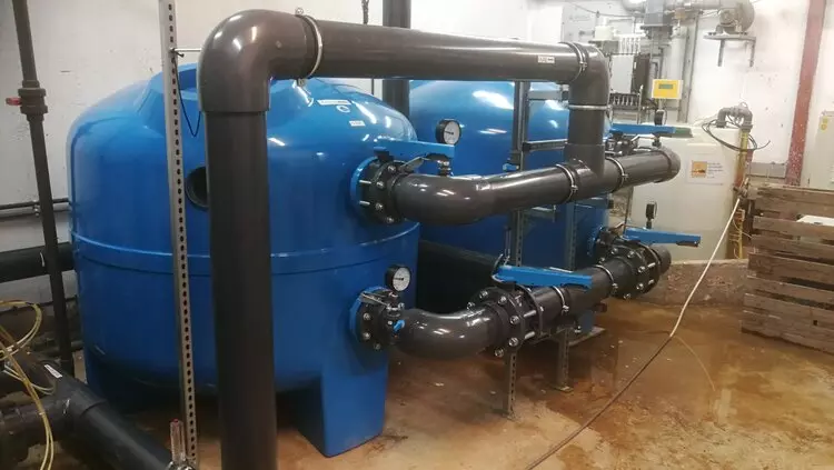 Filtracija bazenske vode AFM punilom grad Rijeka, Hrvatska