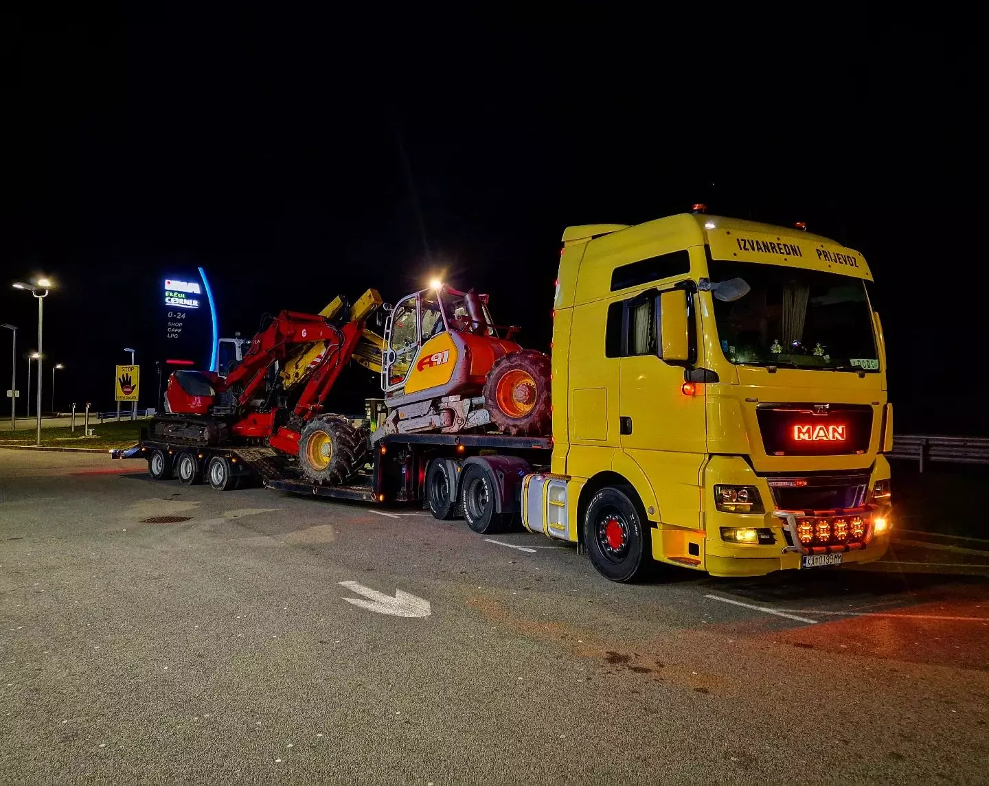 Prijevoz šleperom u Karlovcu