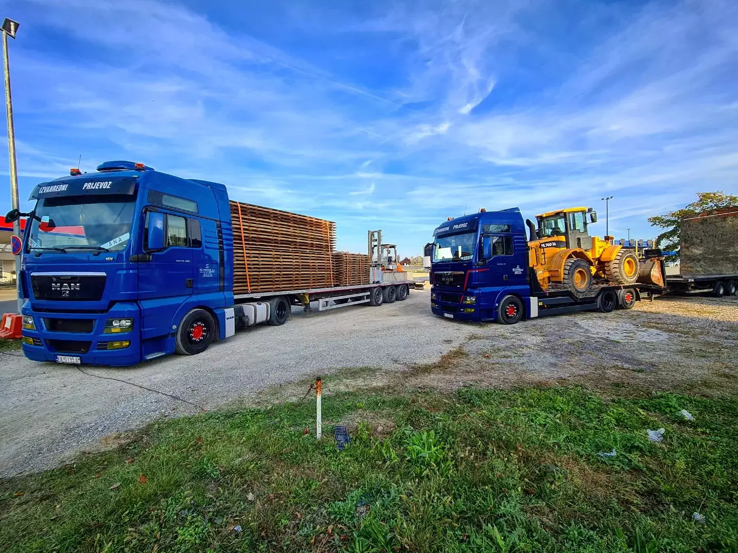 Prijevoz radnih strojeva u Karlovcu