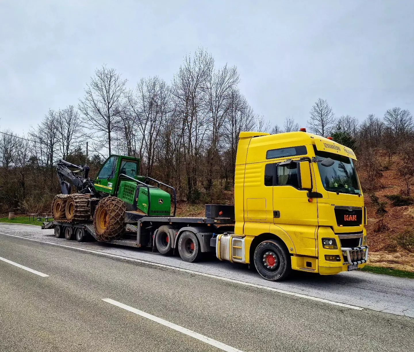 Prijevoz traktora u Karlovcu