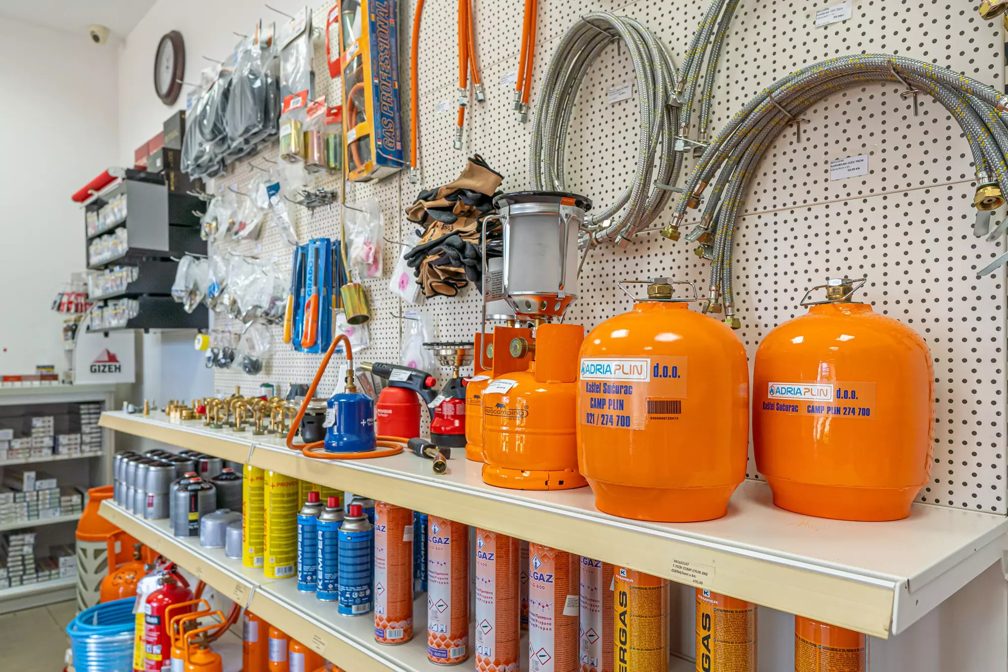 Prodaja plina i kamp plin Split, Hrvatska