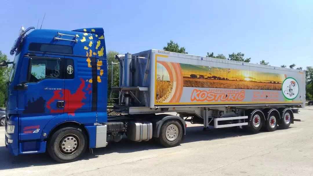 Transport svježeg mlijeka i žitarica Prijevoz svježeg mlijeka i transport žitarica u Netretiću, RH