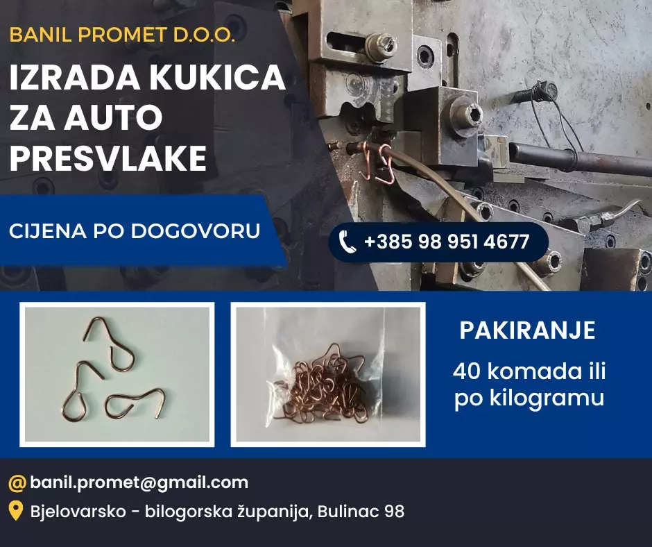 Obrada metala i proizvodnja opruga Strojna obrada metala i proizvodnja opruga Bulincu