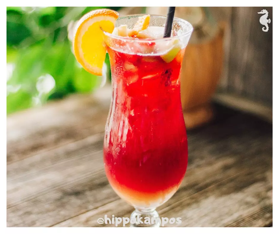 Pića u beach baru Saplunara, na otoku Mljetu