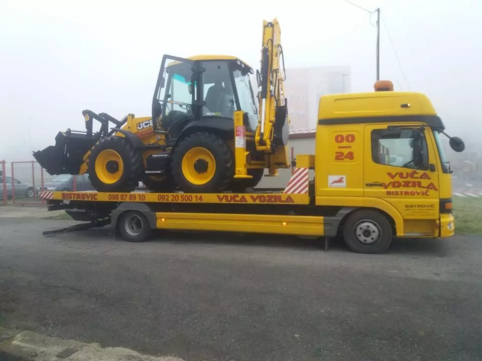 Vučna služba na cesti za automobile Vučna služba Višnjevac, Hrvatska