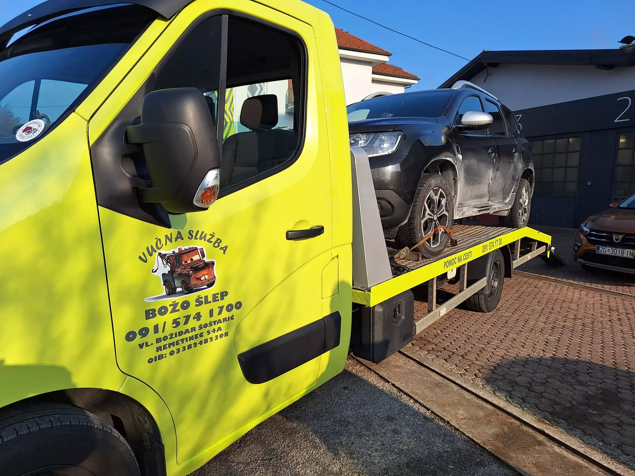 Šlep služba Zagreb u Hrvatskoj 