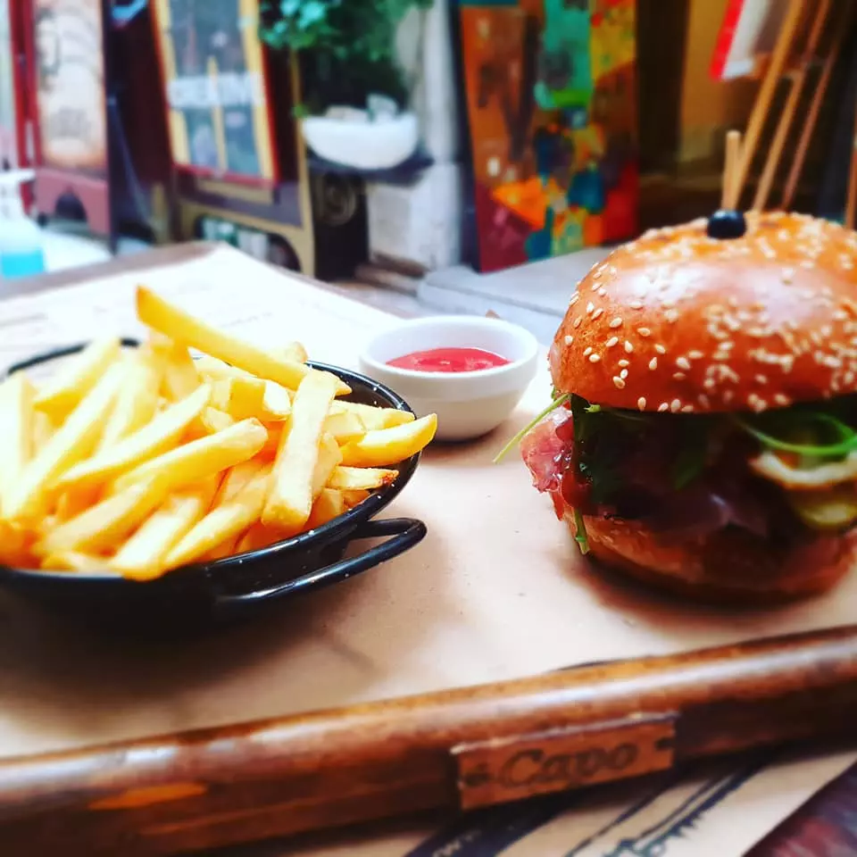 Best delicious barbecue and burgers city Trogir, Croatia