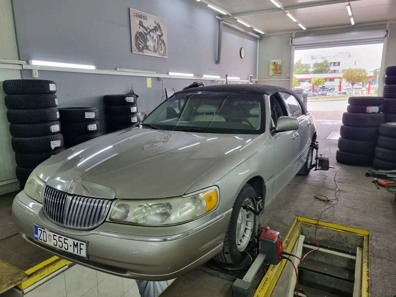 Centriranje trapa u Zadru