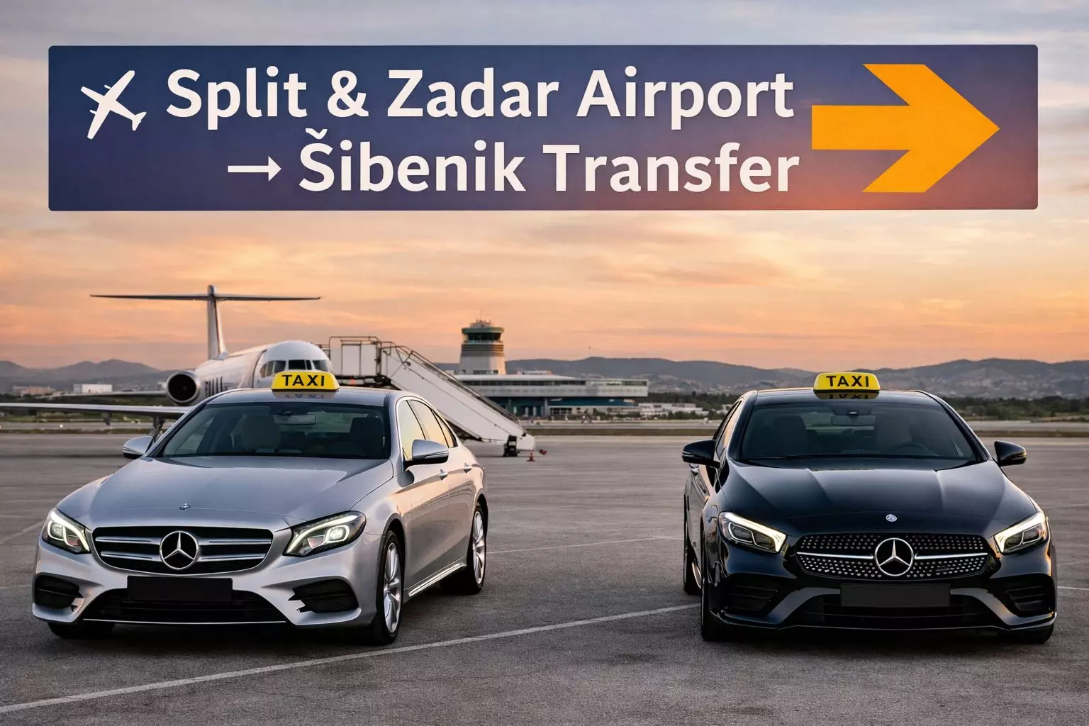 Cheapest taxi rides in Šibenik