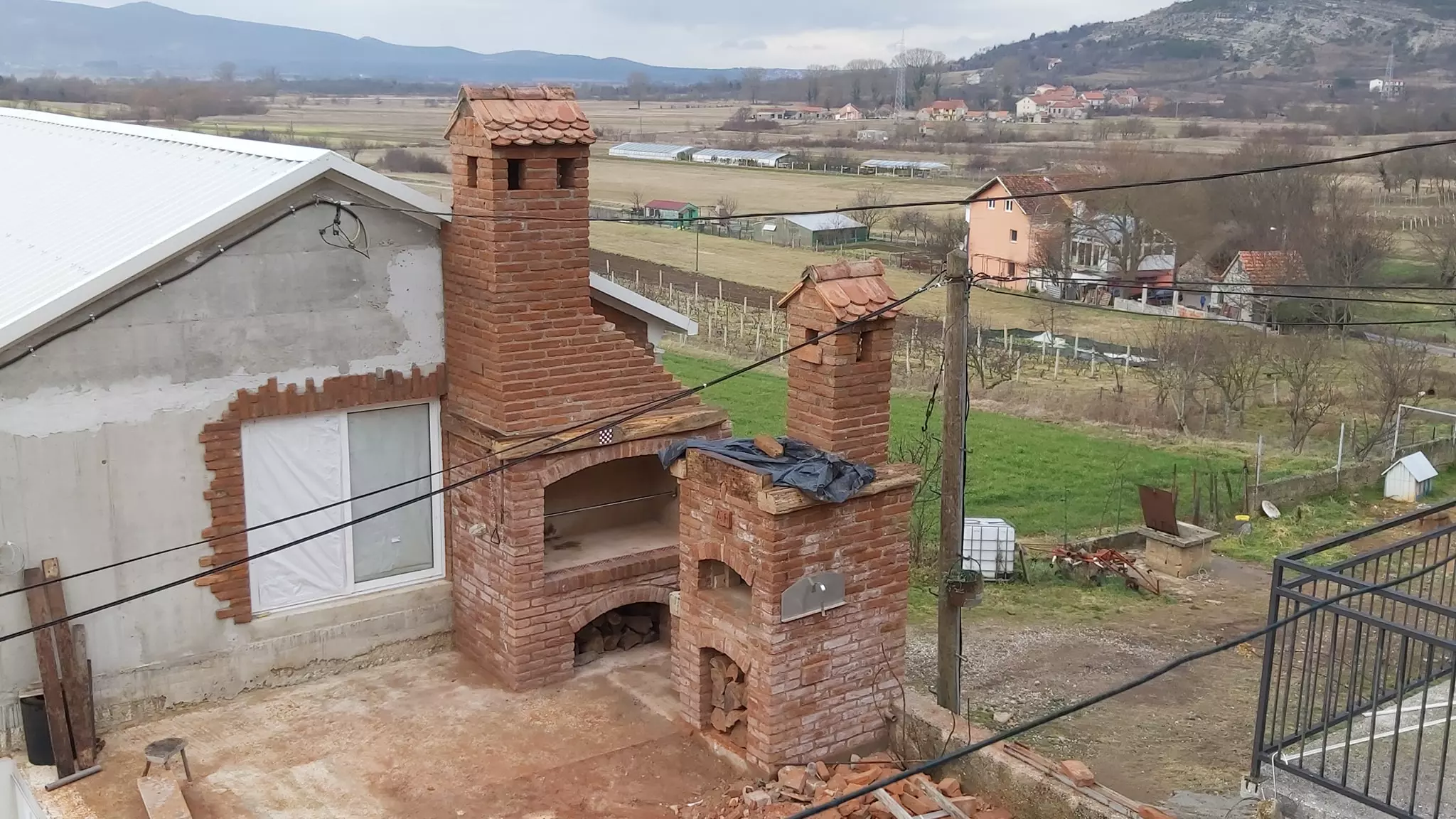 Izrada kamina, Bregi Radobojski Zagorje