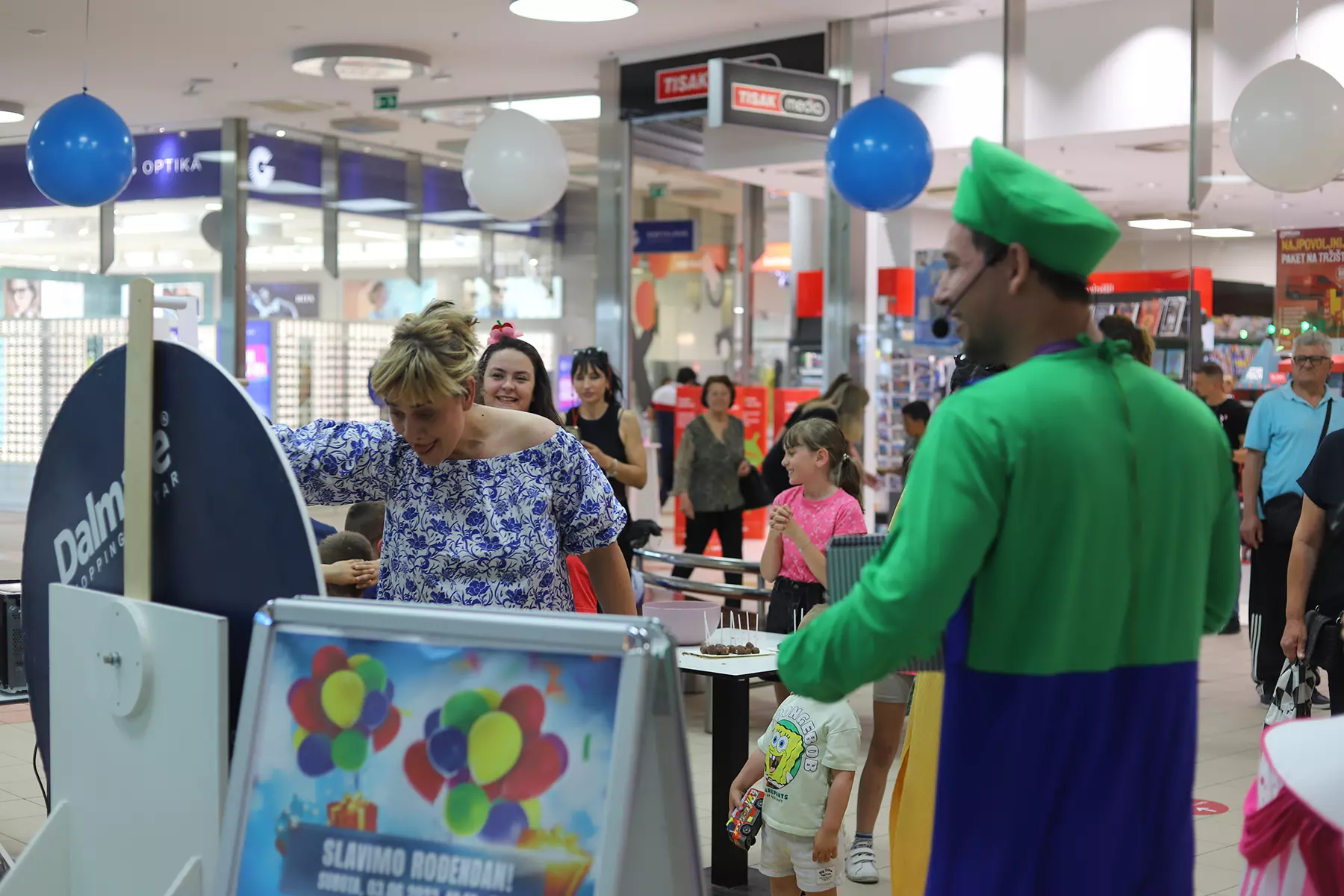 Dječja igraonica i teretana u trgovačkom centru Šibenik, RH
