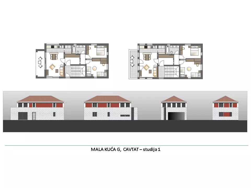 Arhitektonsko projektiranje i etažiranje grad Dubrovnik, Hrvatska