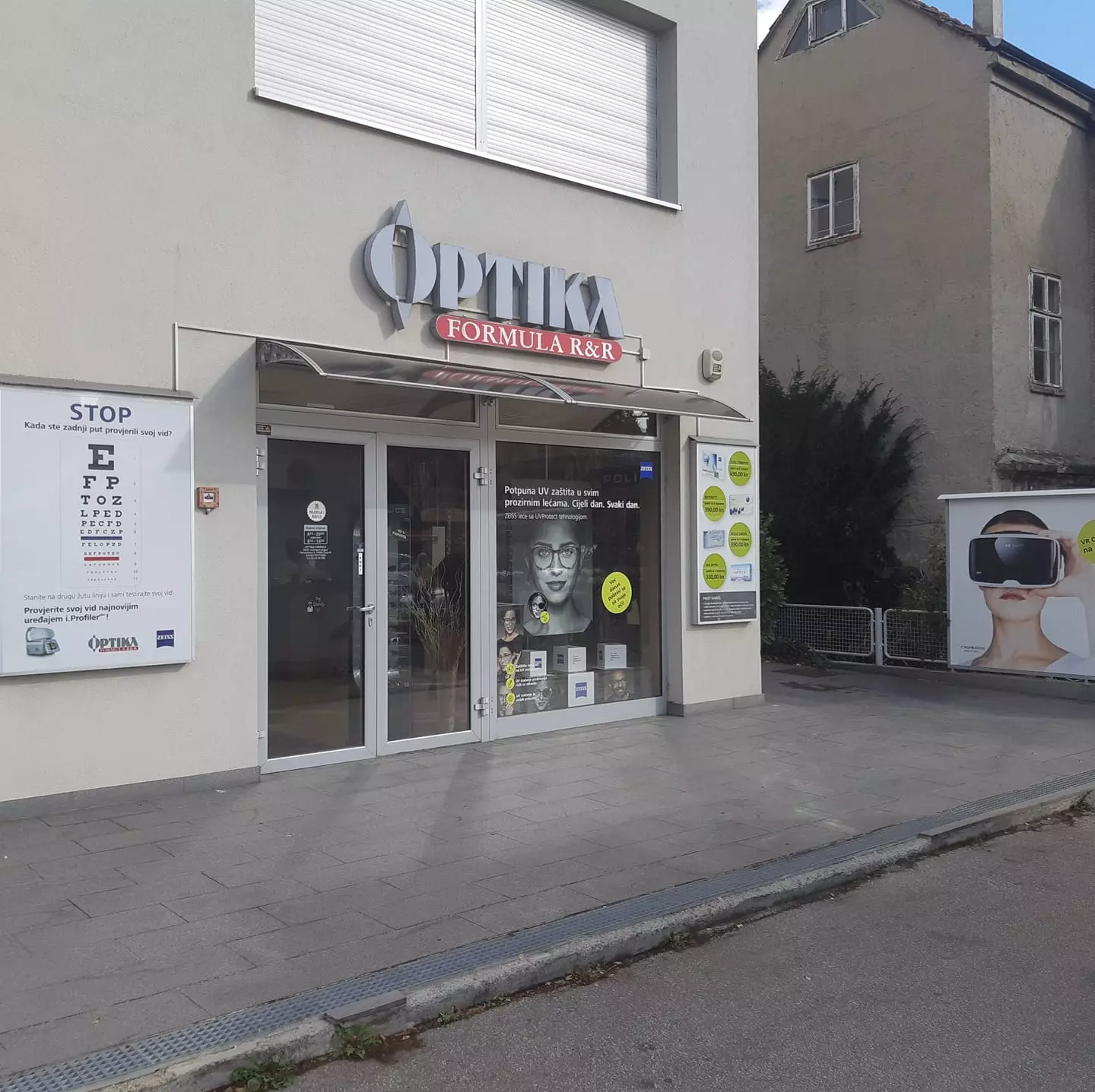 Kontrola vida, izrada dioptrijskih naočala na Maksimiru, Zagreb