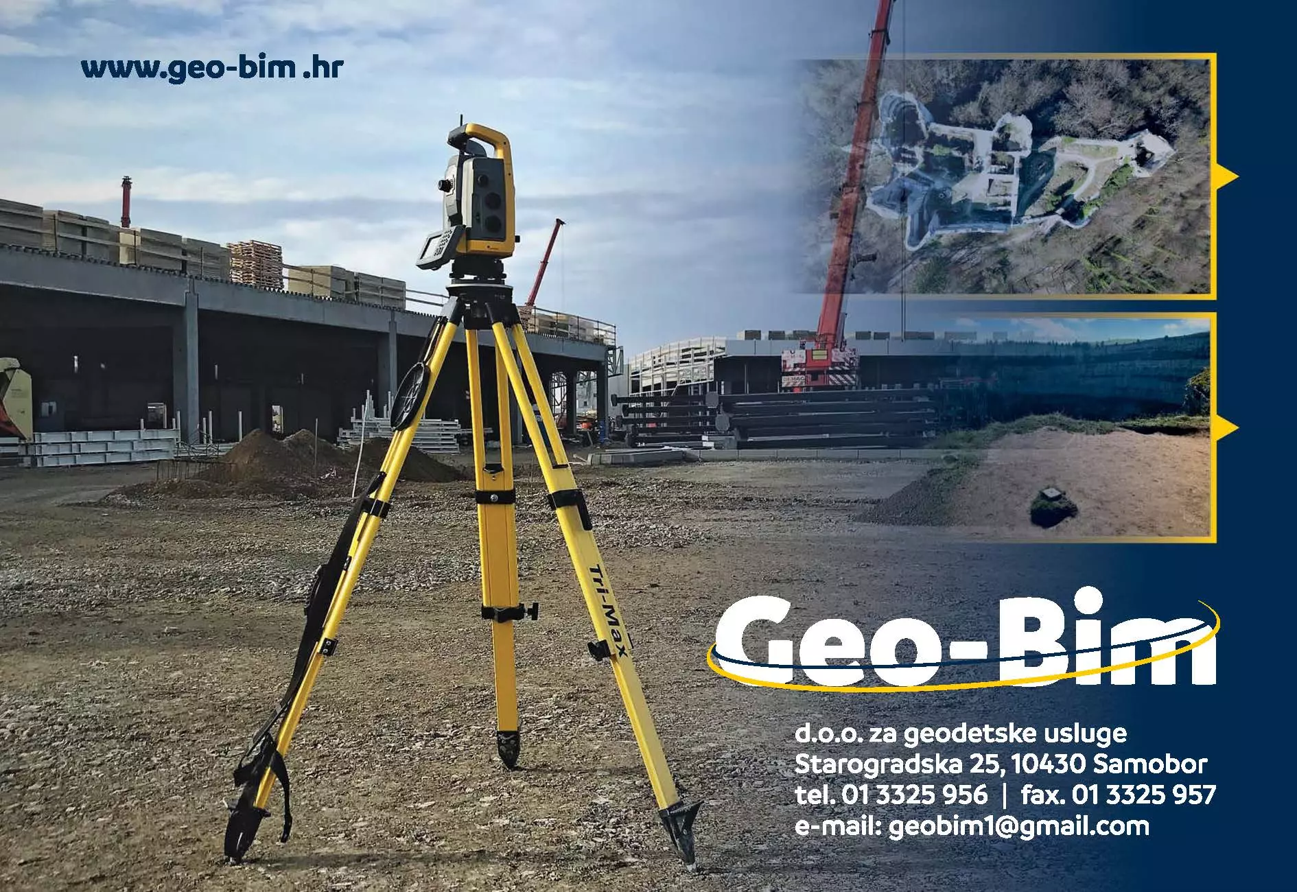 Kompletne geodetske usluge Samobor, Hrvatska