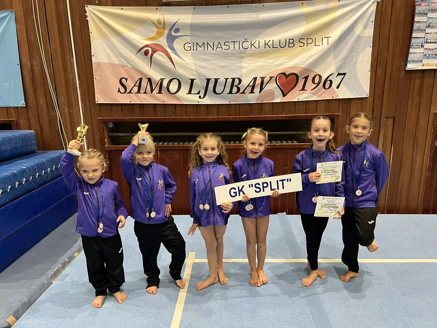 Gimnastički klub Split, sport Gimnastički klub grad Split u Splitsko-dalmatinskoj