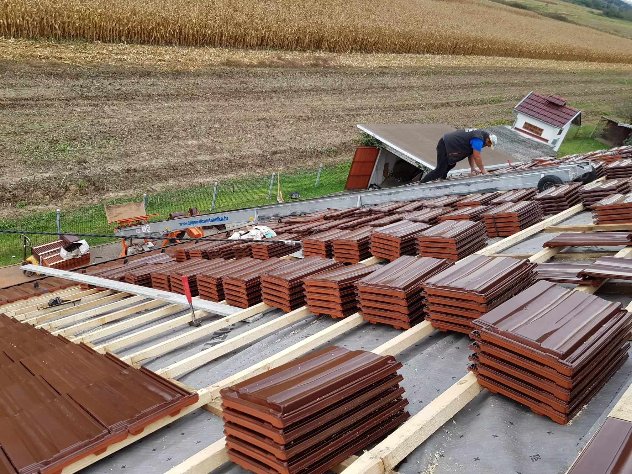 Krovopokrivački radovi, konstrukcije Krovopokrivački radovi Bizovac Hrvatska