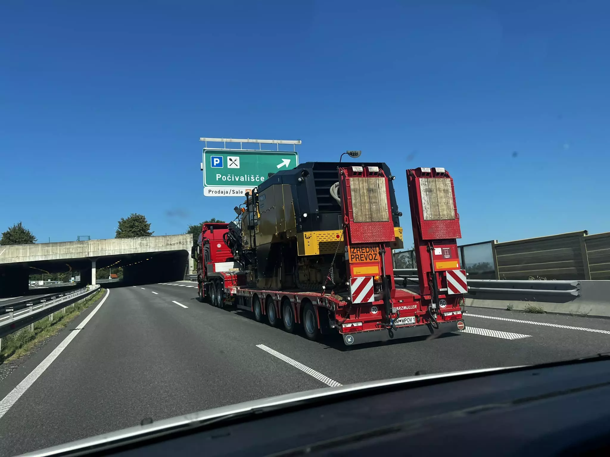 Frezanje i glodanje asfalta Kastav, Hrvatska