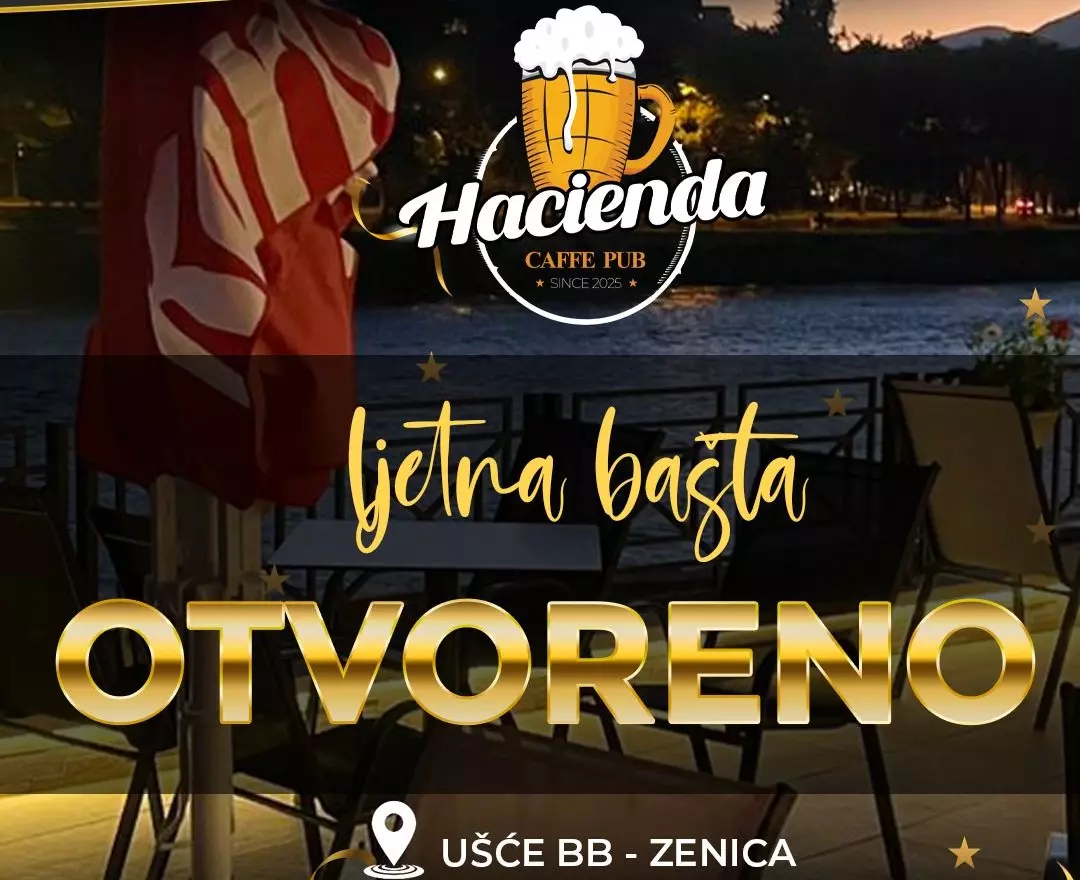Kafe bar s baštom u Zenici