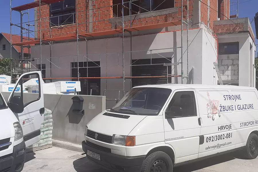 Strojne žbuke Strojne žbuke i glazure Zagreb, Hrvatska