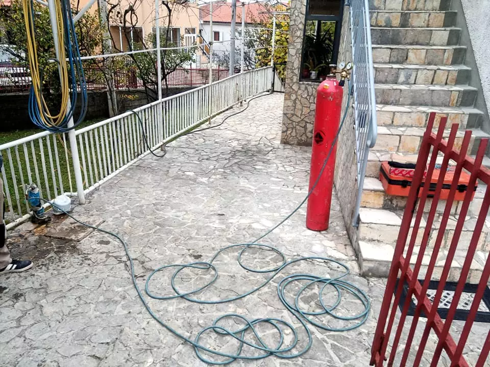 Ispitivanje cjevovoda, Rijeka Ispitivanje cjevovoda Rijeka