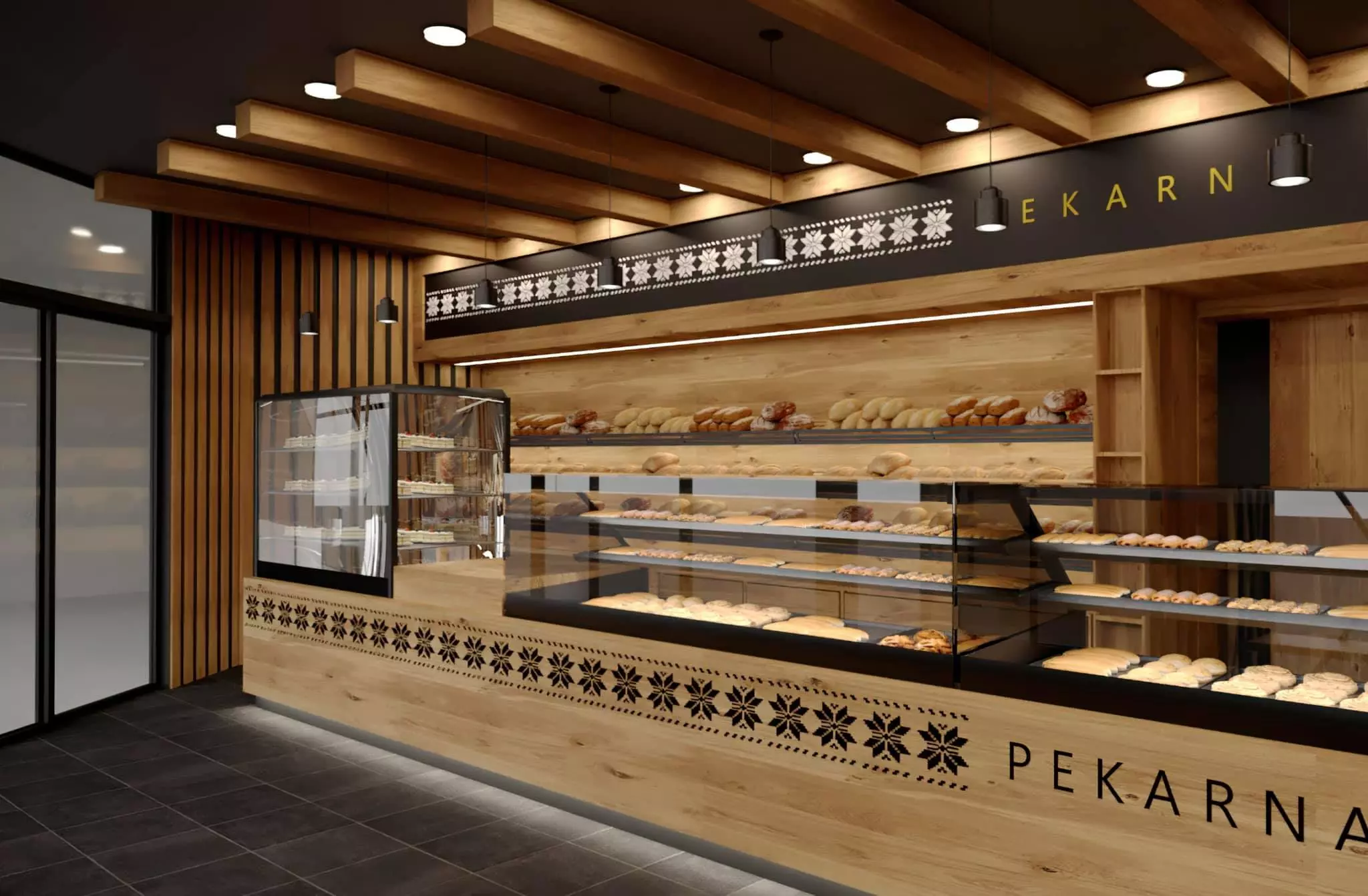 Izrada pekarskih vitrina Jastrebarsko u Hrvatskoj