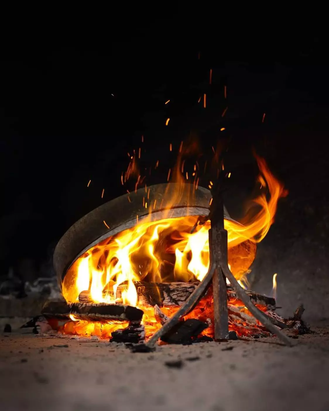 Jela ispod peke Brela