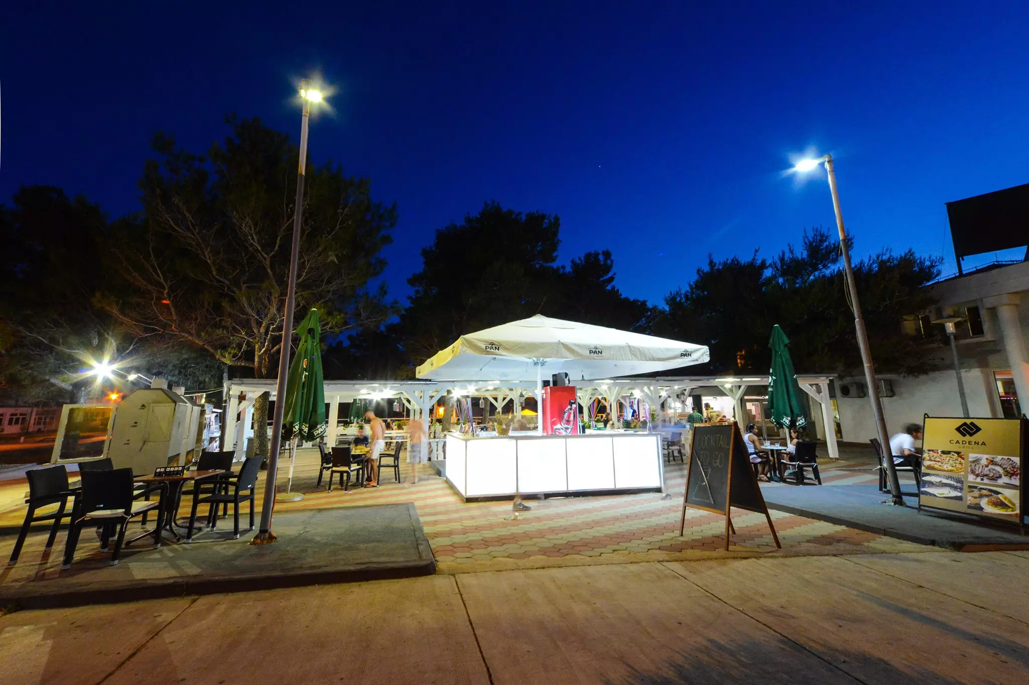 Pečeno meso sa žara, Novalja, RH