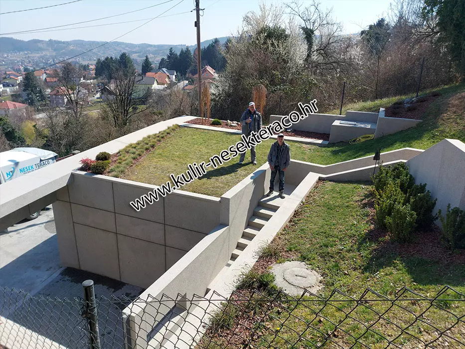 Postavljanje kulira, završni radovi Postavljanje kulira Hrvatska