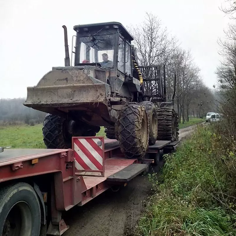 Vrhunski  prijevoz kombajna