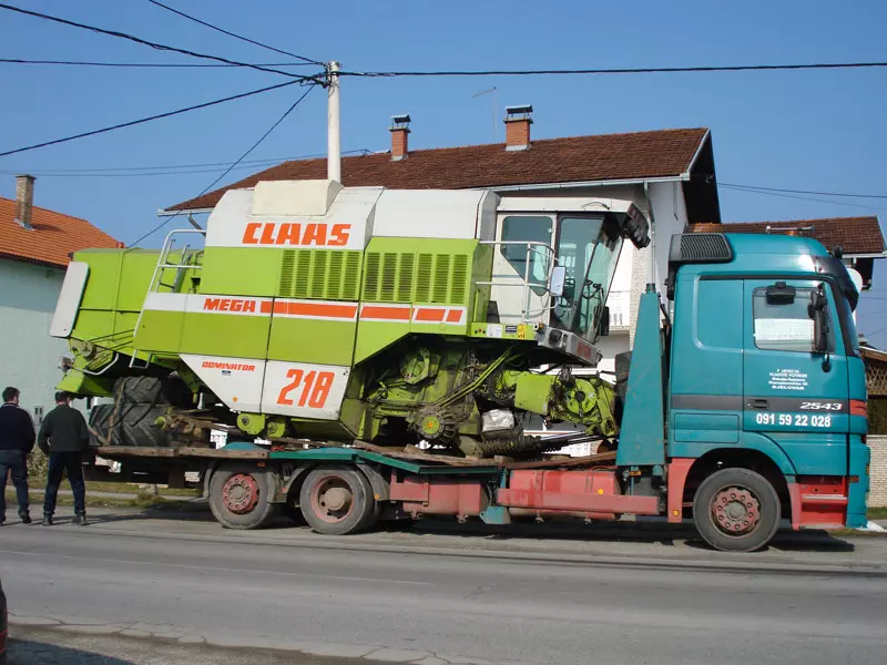 Vučna služba za kamione i autobuse grad Bjelovar, Hrvatska
