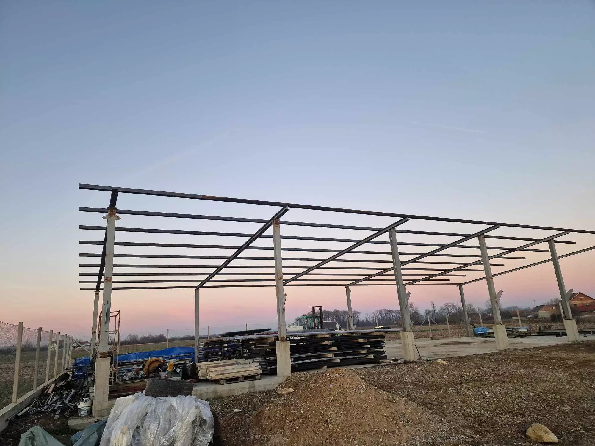 Ugradnja metalne montažne garaže Metalne montažne garaže, Kozarska Dubica, BiH
