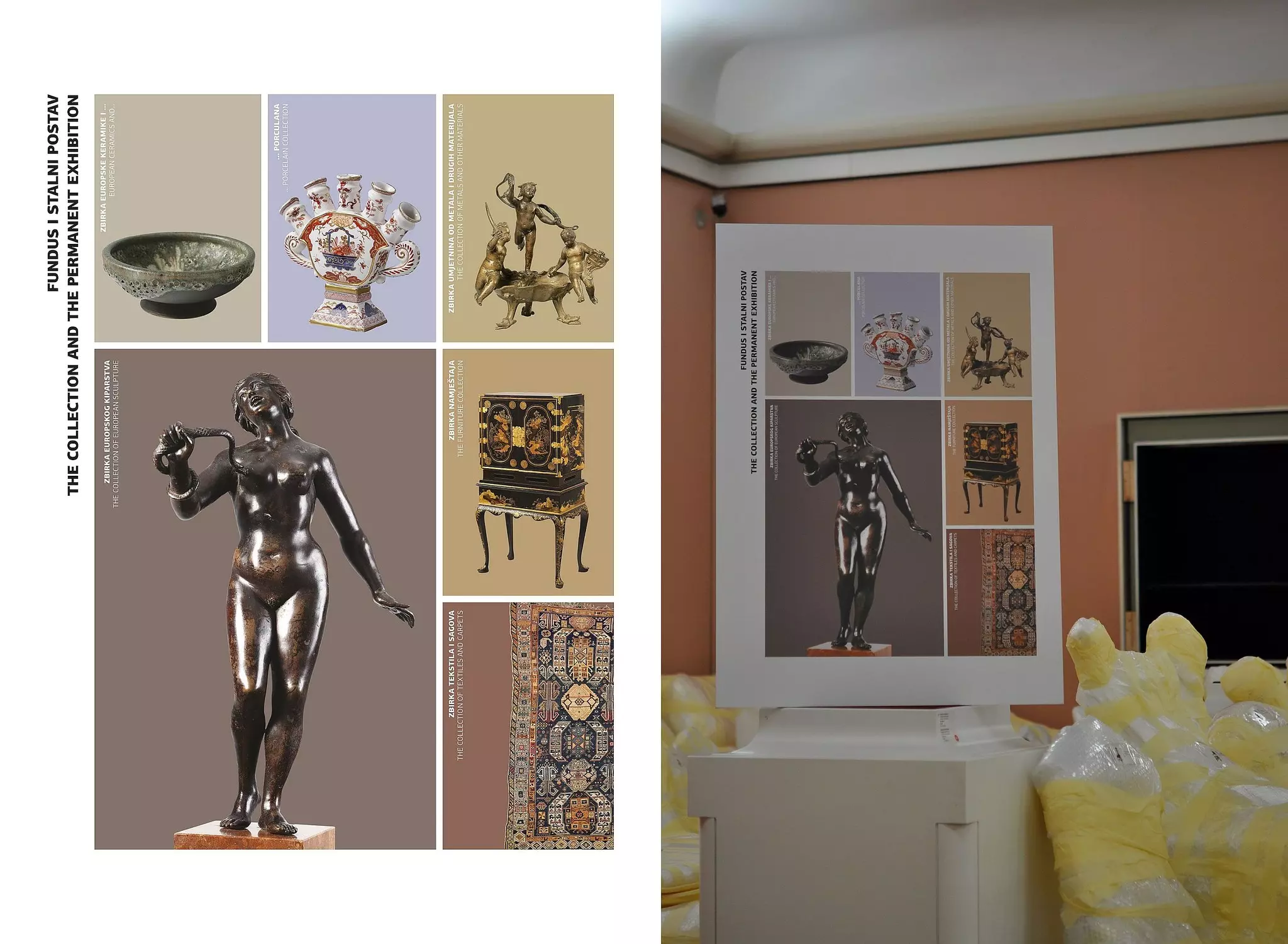 Poster Umjetnička zbirka, muzej Zagreb