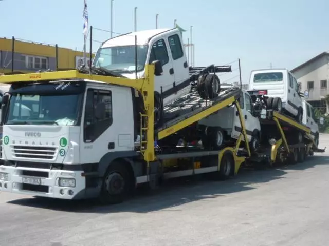 Prijevoz vozila iz Italije