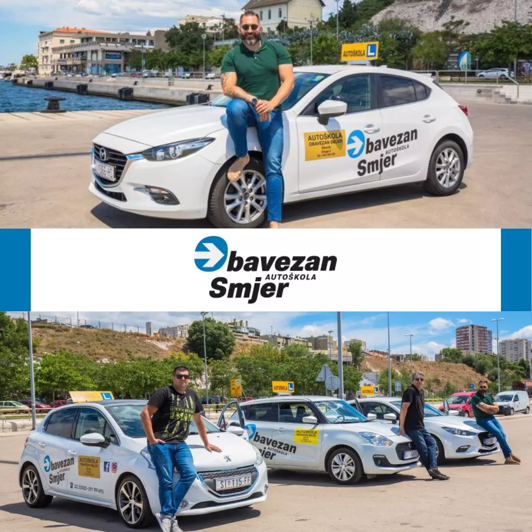 Obuka vozača autoškola Šibenik, Hrvatska