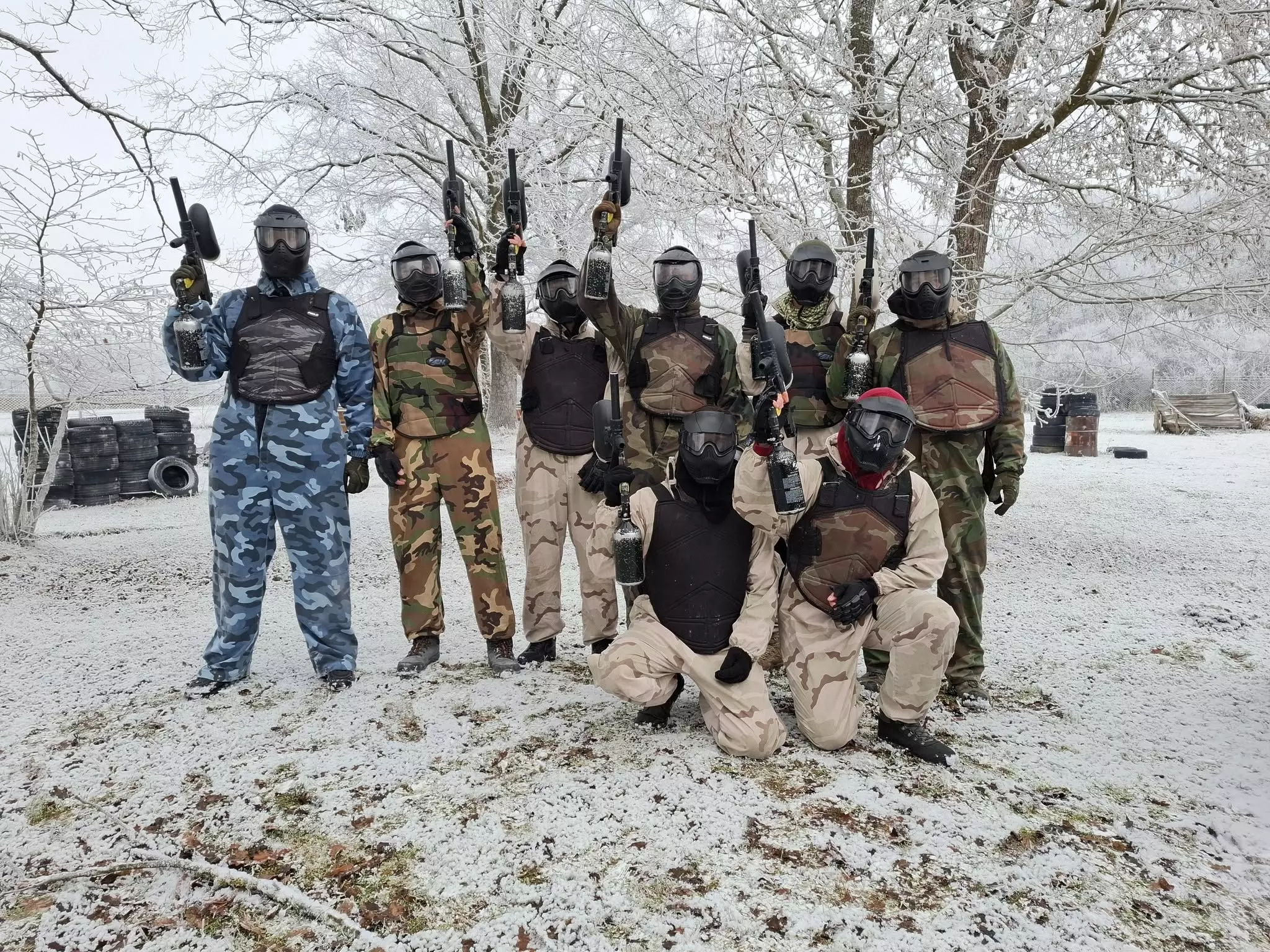 Igra Paintball teren u Slavonskom Brodu