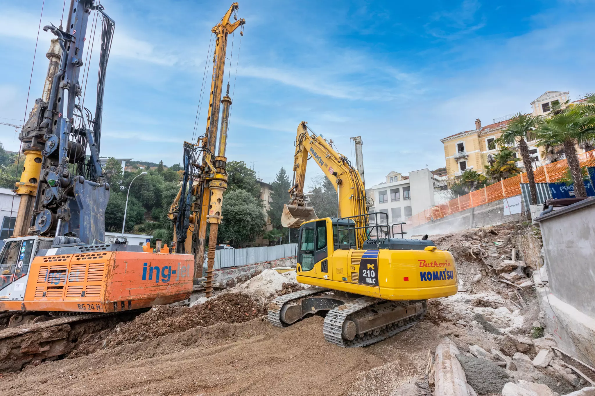Građevinski iskopi bagerom i radovi Građevinski iskopi i radovi Rijeka