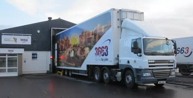 Prijevoz tereta hladnjačama, Desinić, RH