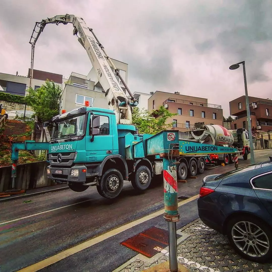 Prodaja i dostava betona u Zagrebu