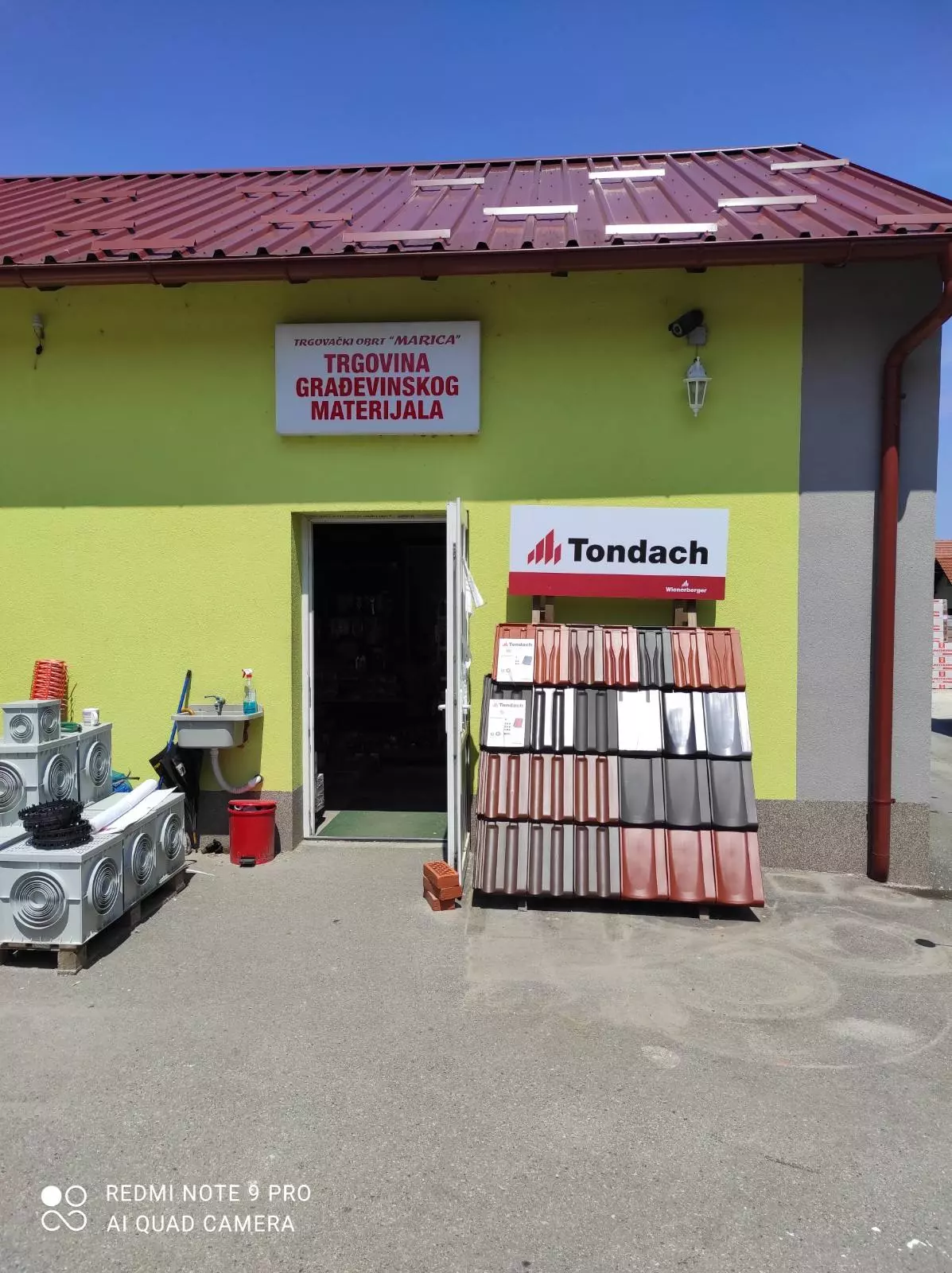 Prodaja građevinskog materijala Lepoglava-Varaždinska županija