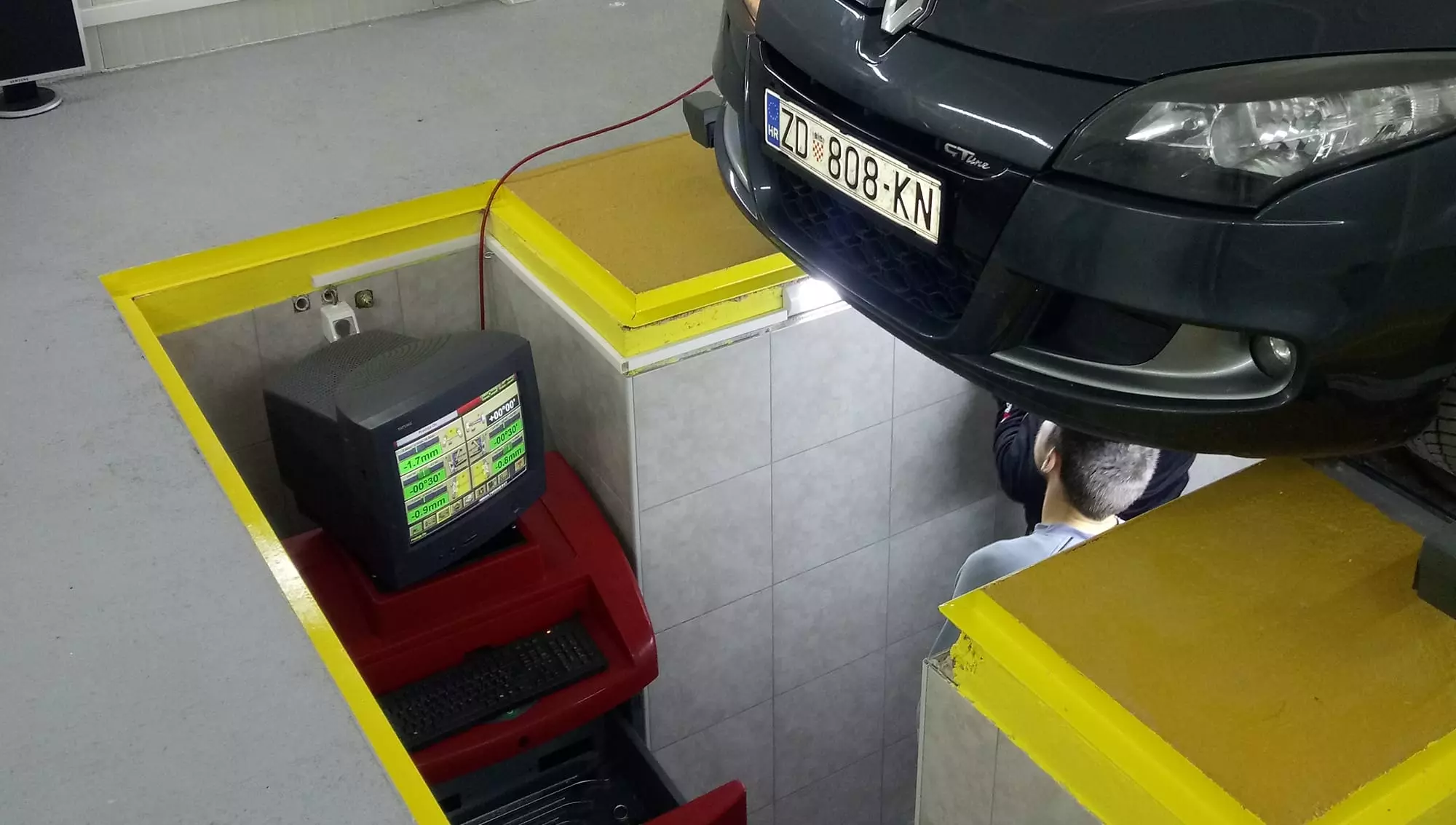 Centriranje trapa Zadar, RH