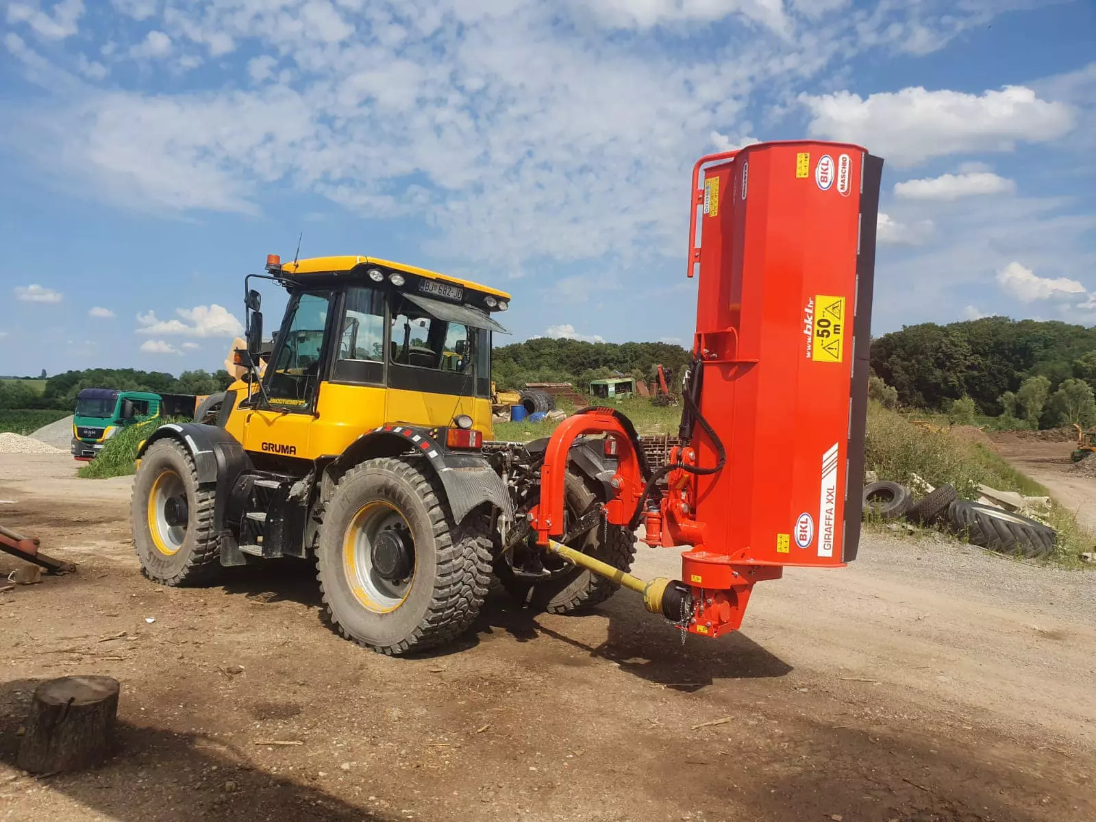 Mjerenje i zbrinjavanje drvenog otpada Mjerenje drvenog otpada grad Bjelovar u Hrvatskoj