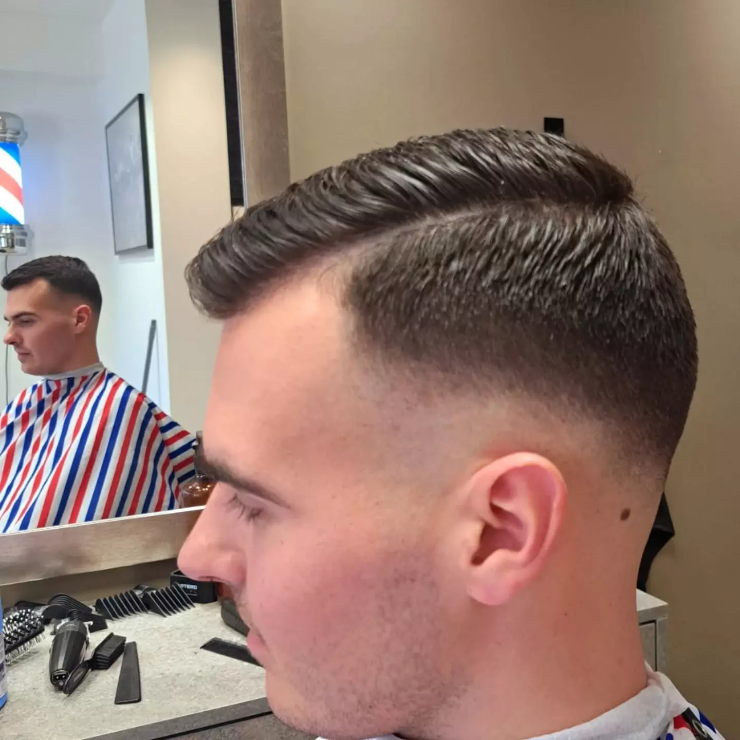 Frizerski salon za muškarce, frizura Frizerski salon za muškarce u Splitu, Hrvatska